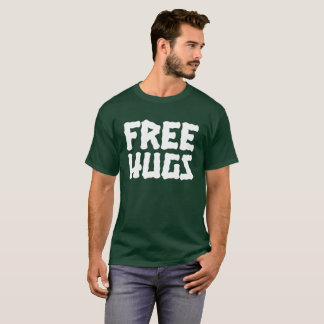 Libere la camiseta oscura básica de los hombres de