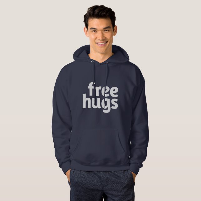 Libere la sudadera con capucha básica de los (Anverso completo)