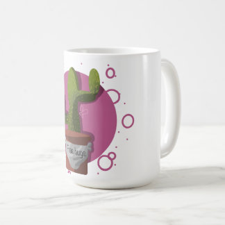 Libere la taza del cactus de los abrazos