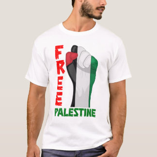 Liberen a Palestina en camiseta