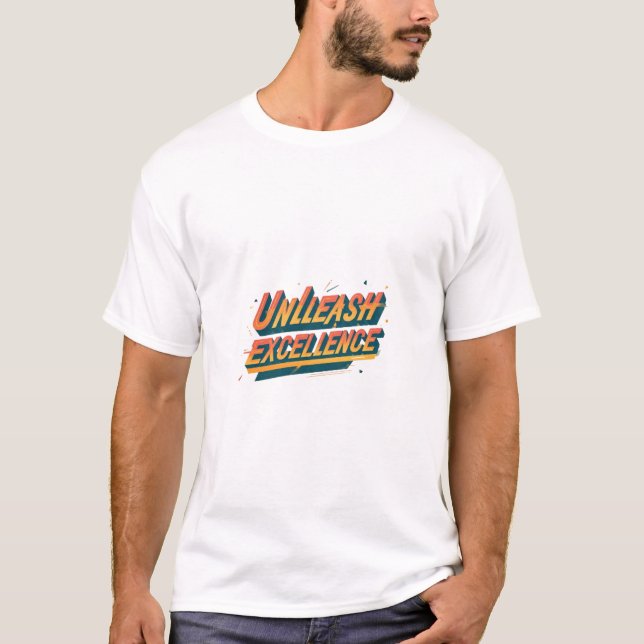 "Liberen Excelencia: Camiseta Motivacional" (Anverso)