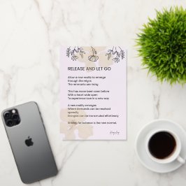 Liberen y dejen ir - poesía de amor propio