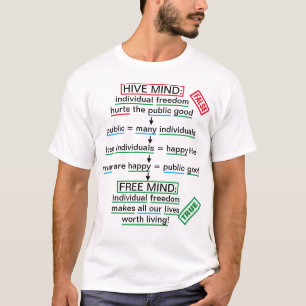 Libertad beneficia la camiseta pública (ligera)