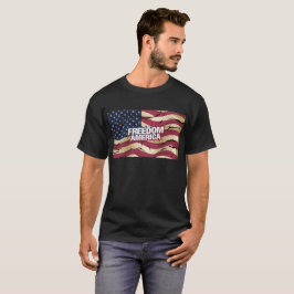 LIBERTAD camisas sudaderas masculinas de Estados U
