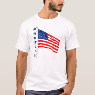 Libertad - camiseta con bandera (ligera)
