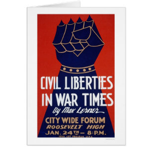 Libertad civil WWII WPA 1940
