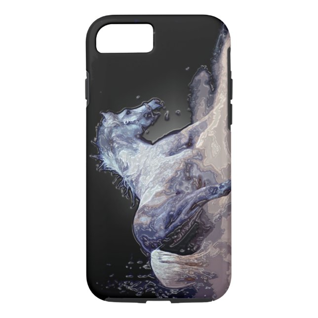 Libertad - Corriendo a caballo duro iPhone 7 Funda (Reverso)