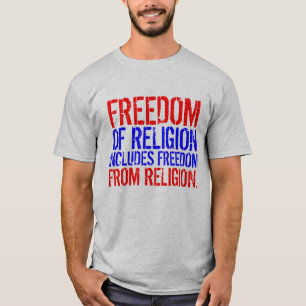 LIBERTAD DE LA CAMISETA DE LA RELIGIÓN