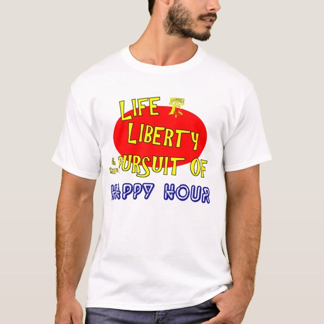 Libertad de la vida y la búsqueda de la camiseta (Anverso)