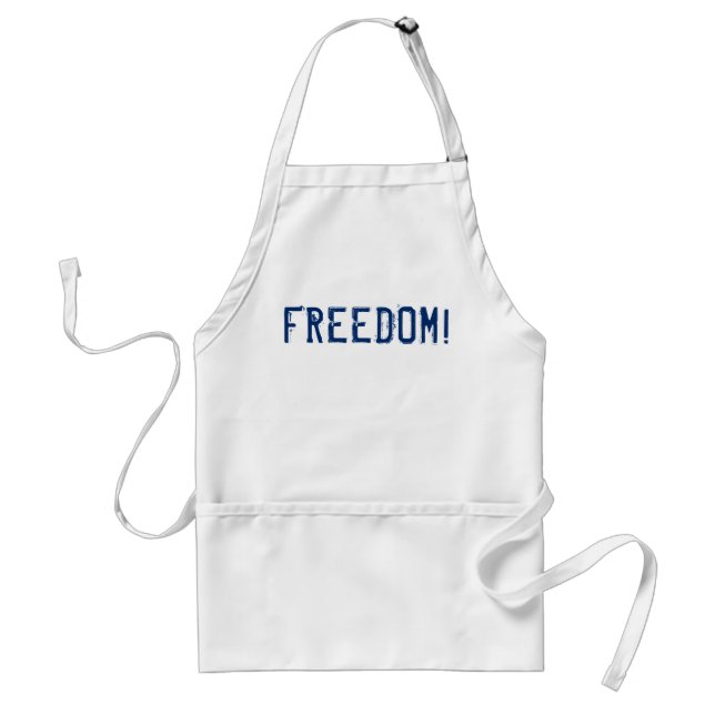 ¡Libertad! Delantal (Frente)