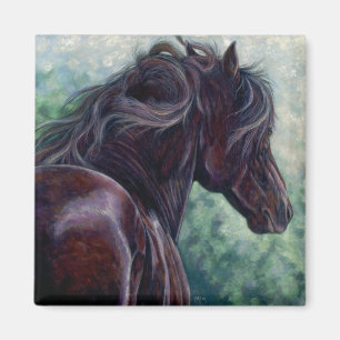 Libertad - imán frisio del caballo