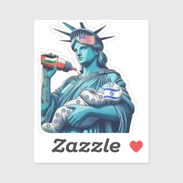 Libertad palestina libre para Pegatina del genocid (Hoja)