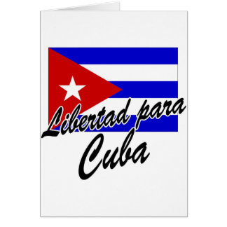 ¡Libertad para Cuba!