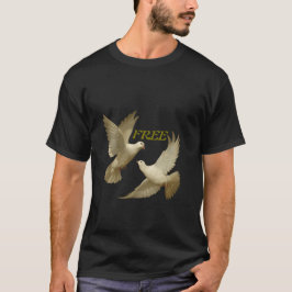 Libertad para la camiseta de los hombres - Símbolo
