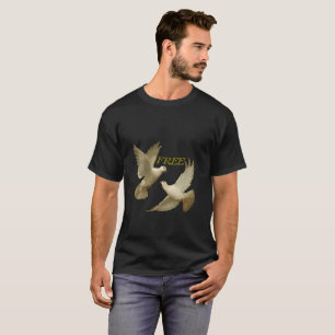 Libertad para la camiseta de los hombres - Símbolo