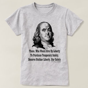Libertad para la camiseta de seguridad
