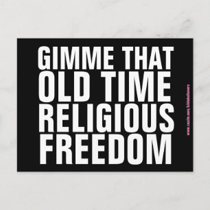 Libertad religiosa Postales cristianas