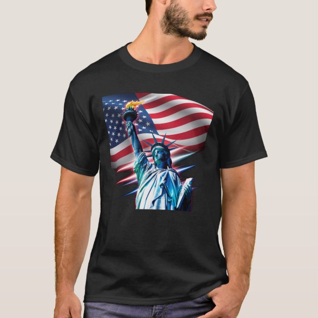 Libertad y libertad: la camiseta del Orgullo Ameri (Anverso)