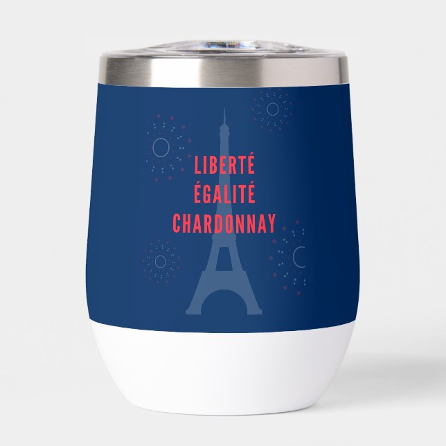 Liberté Égalité Chardonnay Funny Tower Wine (Frente)
