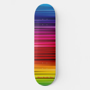 LIBERTY DOG PRO SKATEBOARDS - NEON RAINBOWS