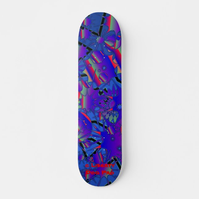 LIBERTY DOG PRO TIENDA SKATEBOARD NEON LIGHT - COM (Anverso )