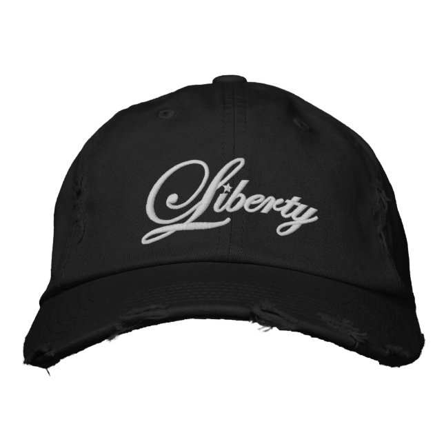 Liberty Embroidered Gorra (Anverso)