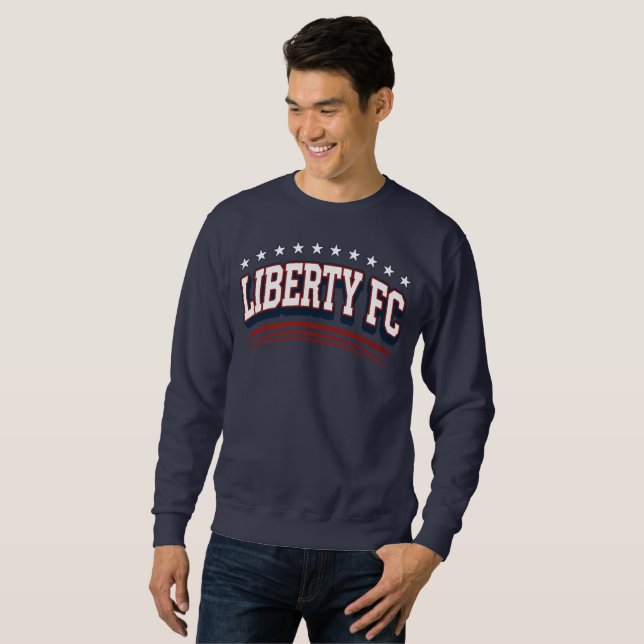 Liberty FC Sudadera con Capucha Varsity | Fútbol A (Anverso completo)