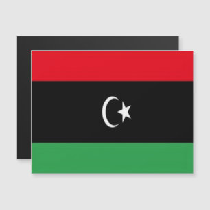 Libia - Bandera onduladora -