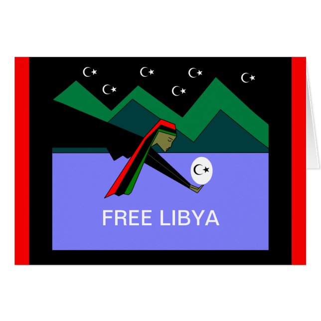 LIBIA LIBRE (Anverso (Horizontal))