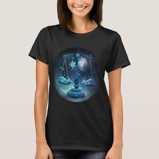 Libra - Camiseta Zodiac (Anverso)