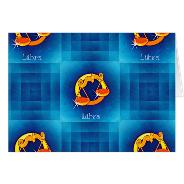 libra horoscope (Anverso (Horizontal))