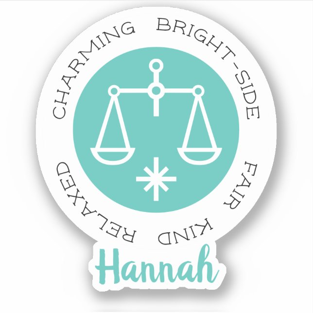 Libra Pegatina (Anverso)