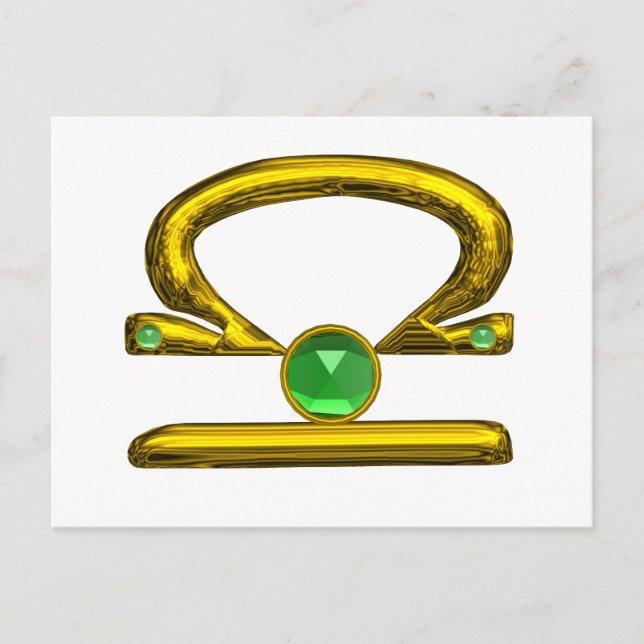 LIBRA, postal (Anverso)