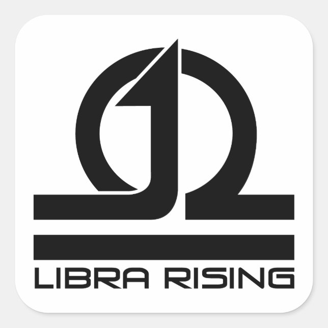 Libra Rising Music Pegatina Sheet (Anverso)