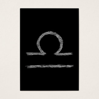Libra. Rótulo Astrológico Zodiaco.