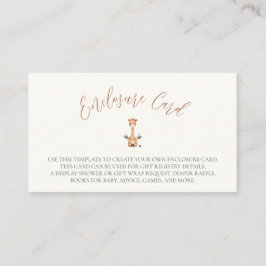 Libra Zodiac Rótulo Baby Shower Tarjeta de Gabinet