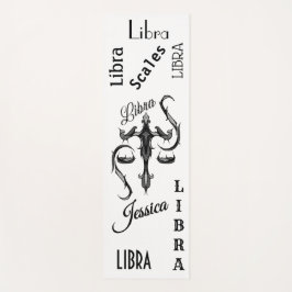 Libra Zodiac Yoga Mat personalizado