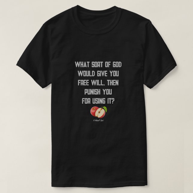 Libre Albedrío - Una Camiseta MisterP (Diseño del anverso)