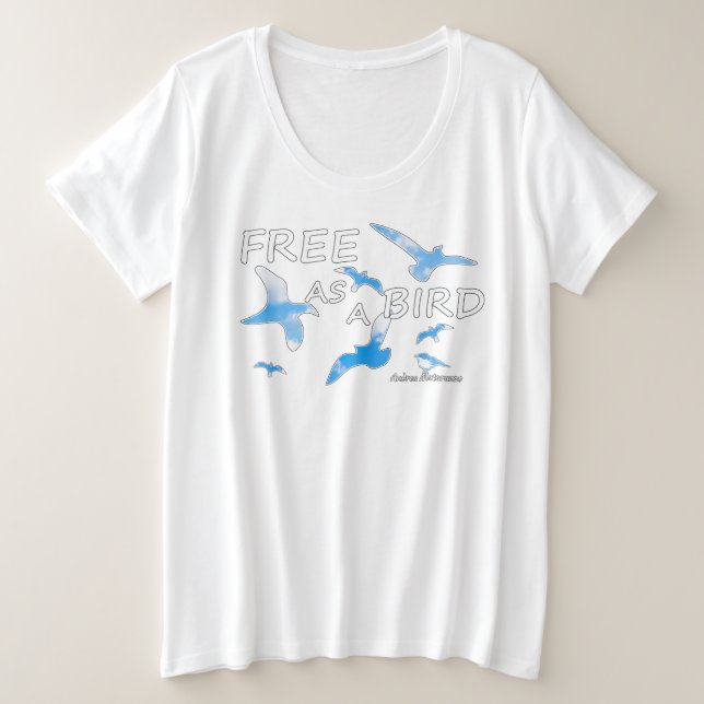 Libre como pájaro 2 (Anverso del diseño)