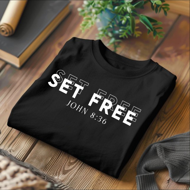 Libre para hombres y mujeres camisetas cristianas (Subido por el creador)