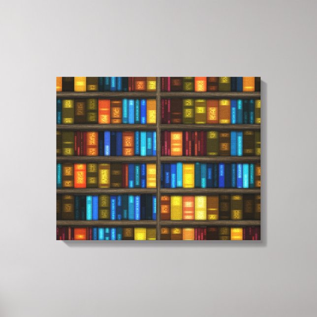 Librerías 1 Lienzo envuelto (Anverso)