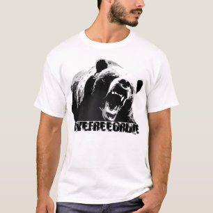 Libres vivos o mueren camiseta
