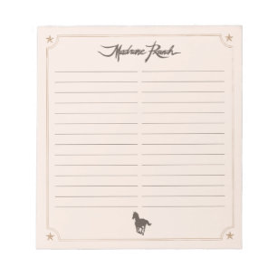 Libreta 1 del rancho de Madrone