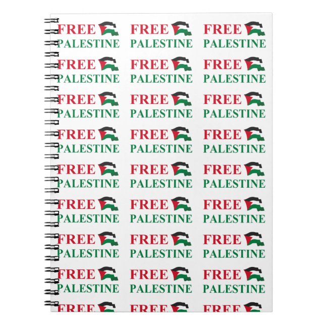 libreta #2 de Palestina libre (Frente)