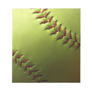 Libreta amarilla del softball
