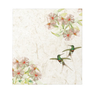 Libreta animal de la fauna de las flores de los