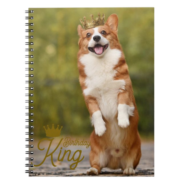 Libreta con imagen de Corgi (Frente)