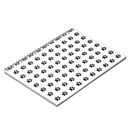 Libreta con patas de gato en espiral