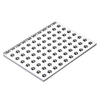 Libreta con patas de gato en espiral