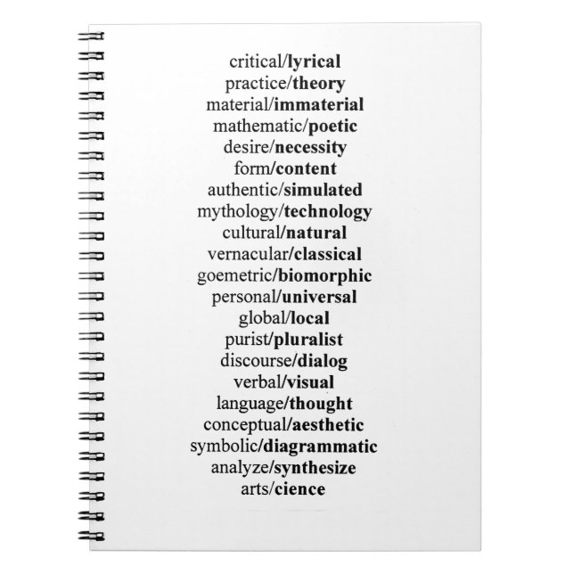 Libreta conceptos apuestos (Frente)